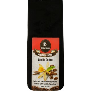 Dolce Bacio | Cafea macinata si prajita cu aroma de vanilie 200g