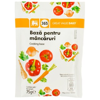 365 | Baza pentru mancare cu legume 75g