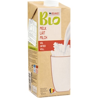 Delhaize Bio | Lapte bio UHT 3.6% grasime 1L