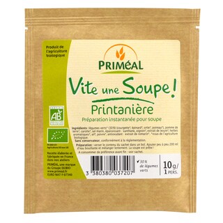 Primeal | Supa instant cu legume bio 10g