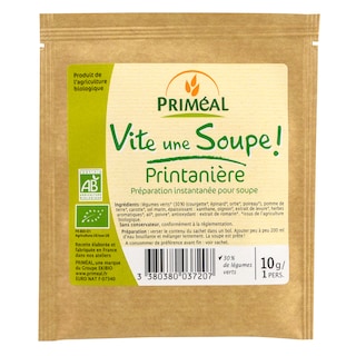 Primeal | Supa instant cu legume bio 10g