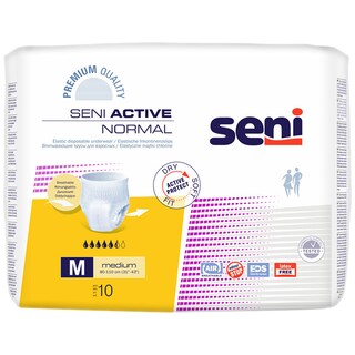 Seni | Active | Chilot elastic incontinenta adulti Medium 10 bucati