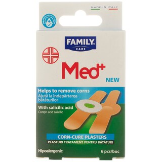 Family Care | Plasturi tratament pentru bataturi 6 bucati