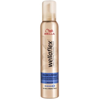 Wellaflex | Spuma de par Volume & Repair Ultra strong hold 200ml