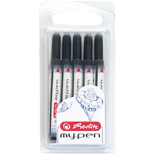 Herlitz | My pen | Patroane universale 5 bucati, albastru