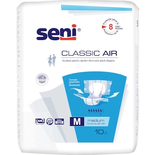 Seni | Classic Air | Scutece pentru adulti Classic Air Medium, 10 bucati