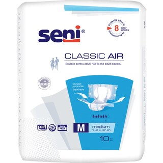 Seni | Classic Air | Scutece pentru adulti Classic Air Medium, 10 bucati