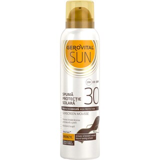 Gerovital | Sun | Spuma protectia solara SPF 30 150ml