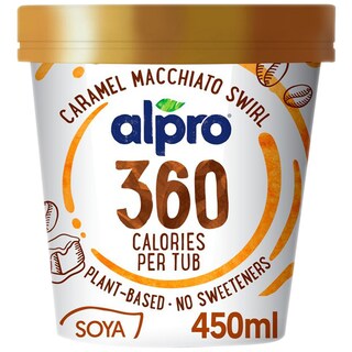 Alpro | 360 | Inghetata vegan caramel machiato 230g