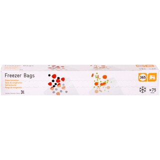 365 | Pungi de congelator 3l, 75 bucati