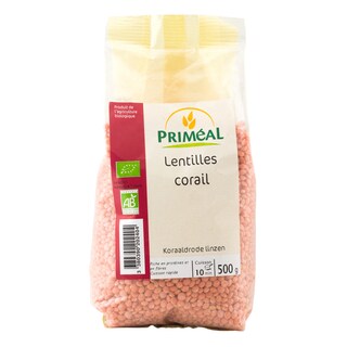 Primeal | Linte Coral bio 500g