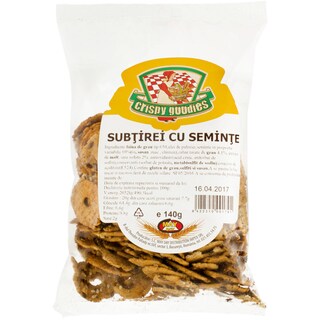 Crispy goodies | Subtirei cu mix de seminte 140g