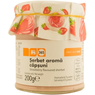 365 | Serbet de capsuni 200g
