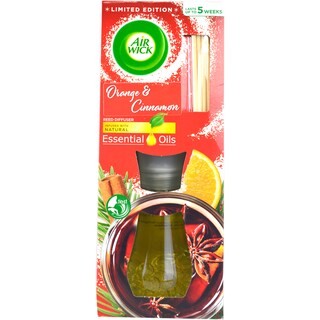Air Wick | Odorizant de camera cu betisoare Orange & Cinnamon 30ml