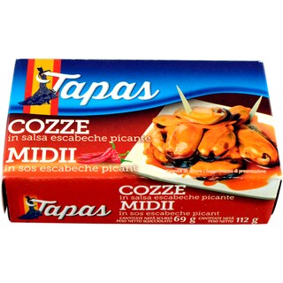 Tapas | Midii in sos escabeche picant 112g