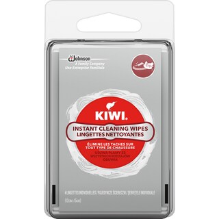 Kiwi | Servetele umede pentru curatarea incaltamintei, 4 buc