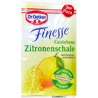 Dr. Oetker | Coaja de lamaie razuita 3x6g