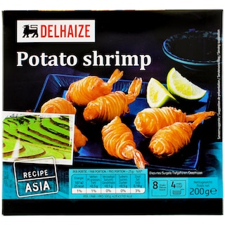 Delhaize | Creveti cu cartofi reteta asiatica 200g