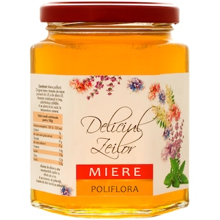 Deliciul Zeilor | Miere poliflora 350g