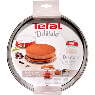 Tefal | Delibake | Forma de copt rotunda 23 cm din otel inoxidabil