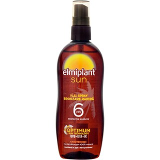 Elmiplant | Sun | Ulei spray FPS 6 pentru bronzare rapida 150ml