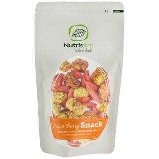 Nutrisslim | Gustare bio super fructe 125g