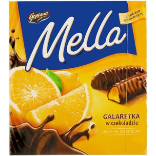 Mella | Jeleuri in ciocolata cu aroma de lamaie 190g