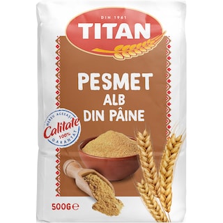 Titan | Pesmet alb din paine 500g