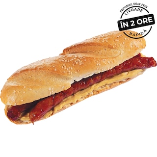 Mega Apetit | Sandwich cu carnati 170g