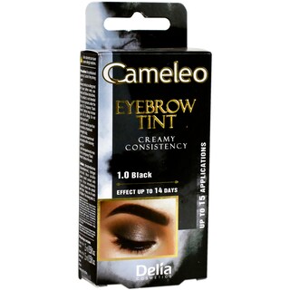 Cameleo | Vopsea crema pentru sprancene Negru