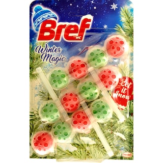 Bref | Odorizant toaleta Winter Magic Ice Baby 3x50g