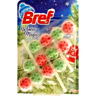 Bref | Odorizant toaleta Winter Magic Ice Baby 3x50g