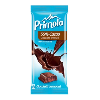 Primola | Ciocolata amaruie cu 55% cacao 80g