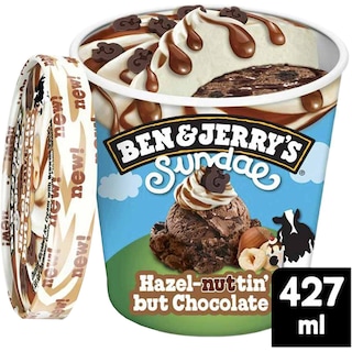 Ben&Jerry's | Inghetata Sundae Hazel-nuttin' but Chocolate 344g
