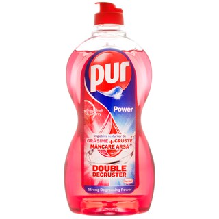 Pur | Detergent lichid pentru vase cherry&grapefruit 450ml