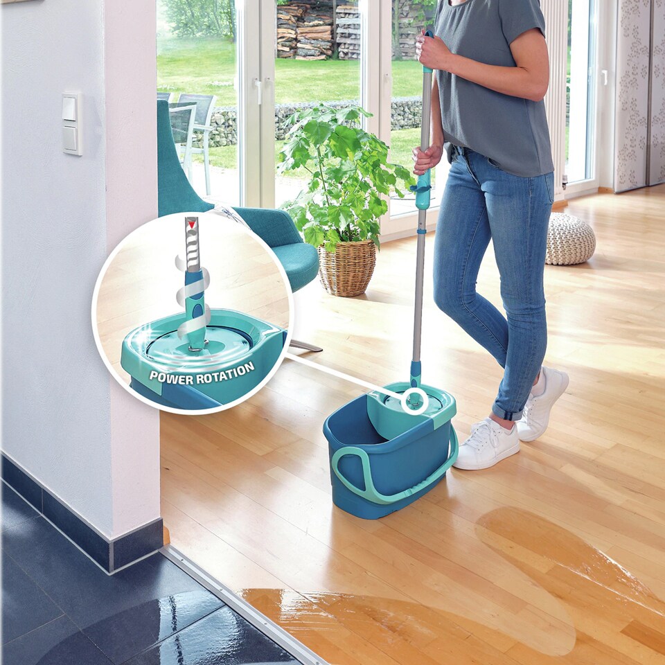 Leifheit | Set de curatenie Clean Twist Disc Mop Ergo | Mega-image