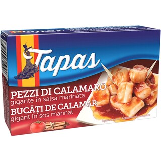 Tapas | Calamar bucati in sos marinat 112g