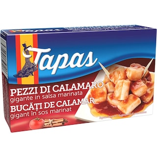 Tapas | Calamar bucati in sos marinat 112g