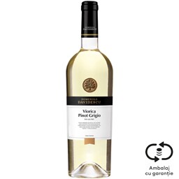 Vin alb sec Viorica Pinot Grigio 0.75L