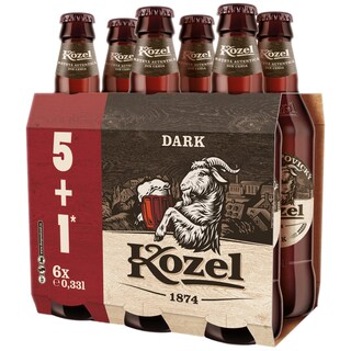 Kozel | Bere Dark 5+1x0.33L