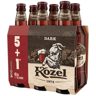 Kozel | Bere Dark 5+1x0.33L