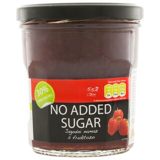 Nutrisslim | Gem de capsuni cu fructoza 350g