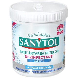 Sanytol | Detergent dezinfectant pudra, fara clor 450g