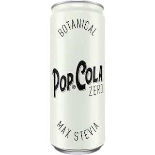 Pop Cola | Bautura racoritoare carbogazoasa cu aroma de cola fara zahar 330ml
