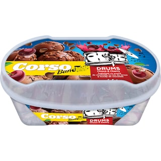 Corso | Inghetata Drums Choco & Cherry 470g