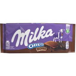 Ciocolata cu lapte si crema Oreo Brownie 100g
