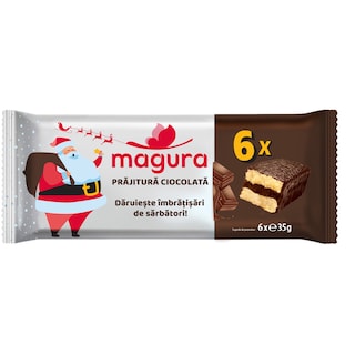 Magura | Prajitura cu crema de ciocolata  6x35g
