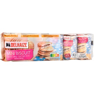 Delhaize | Mini biscuiti cu crema de cacao 225g