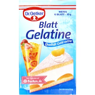 Dr. Oetker | Foi de gelatina 10g