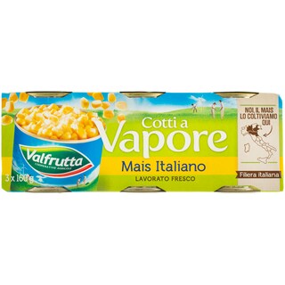 Valfrutta | Porumb dulce pregatit la abur 3 bucati 3x150g